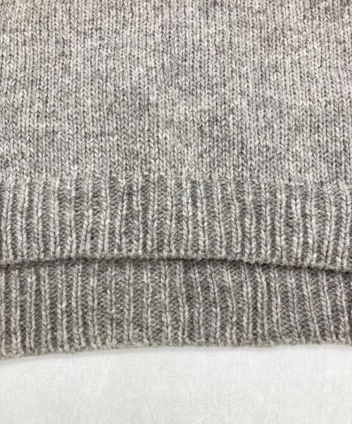 utilite（ユティリテ）utilite (ユティリテ) ウール ニット ベスト. グレー サイズ:FREEの古着・服飾アイテム