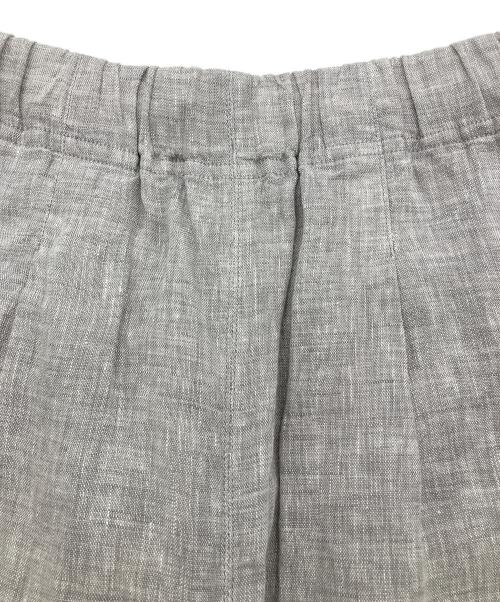 JOURNAL STANDARD relume（ジャーナルスタンダード レリューム）JOURNAL STANDARD relume (ジャーナルスタンダード レリューム) 24ss　No.14フレンチリネンワイドイージーパンツ グレー サイズ:36の古着・服飾アイテム