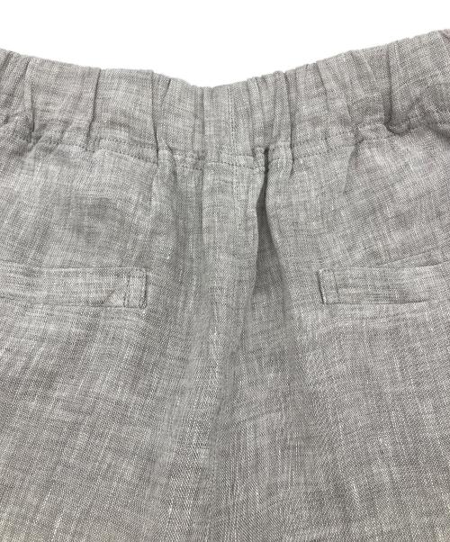 JOURNAL STANDARD relume（ジャーナルスタンダード レリューム）JOURNAL STANDARD relume (ジャーナルスタンダード レリューム) 24ss　No.14フレンチリネンワイドイージーパンツ グレー サイズ:36の古着・服飾アイテム