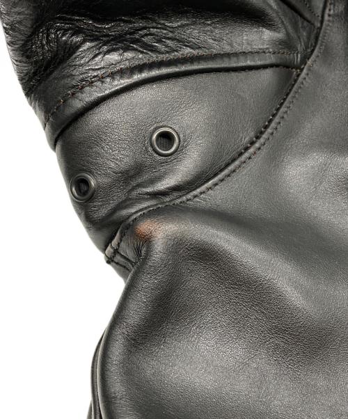 HOR.L.TOGS（ソノタブランド）HOR.L.TOGS (ソノタブランド) レザーカーコート ブラック サイズ:38の古着・服飾アイテム
