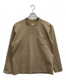 THE NORTH FACE（ザ ノース フェイス）の古着「ロングスリーブカットソー」｜ブラウン