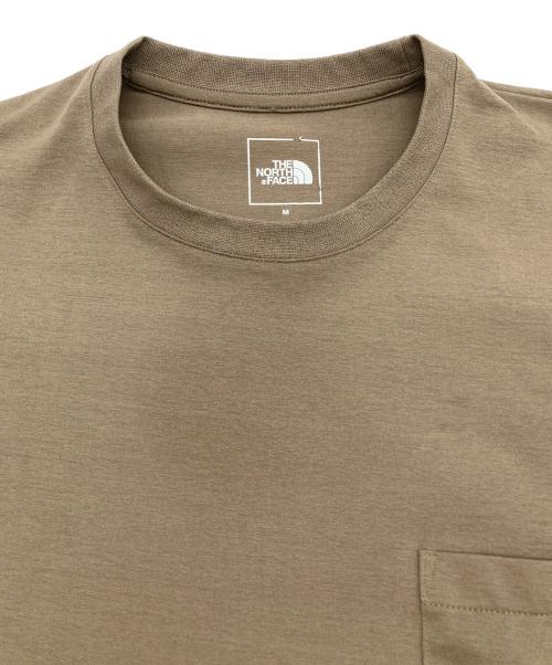 THE NORTH FACE（ザ ノース フェイス）THE NORTH FACE (ザ ノース フェイス) ロングスリーブカットソー ブラウン サイズ:Mの古着・服飾アイテム
