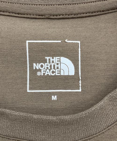 THE NORTH FACE（ザ ノース フェイス）THE NORTH FACE (ザ ノース フェイス) ロングスリーブカットソー ブラウン サイズ:Mの古着・服飾アイテム
