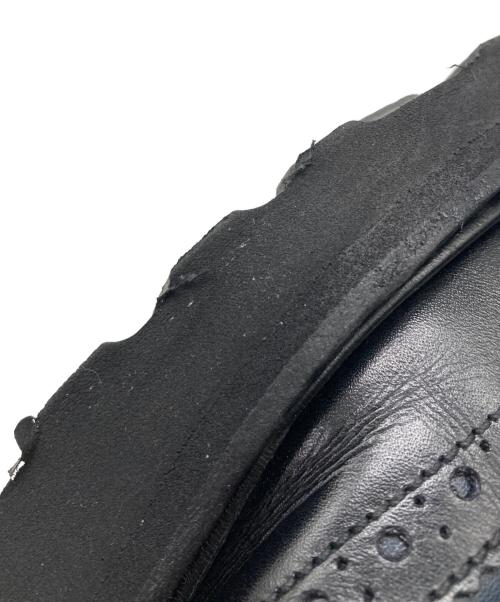 Tricker's（トリッカーズ）Tricker's (トリッカーズ) Engineered Garments (エンジニアド ガーメンツ) 別注ウィングチップシューズ ブラック×ネイビー サイズ:印字スレにより不明の古着・服飾アイテム