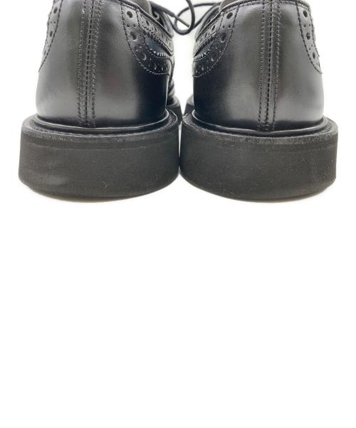 Tricker's（トリッカーズ）Tricker's (トリッカーズ) Engineered Garments (エンジニアド ガーメンツ) 別注ウィングチップシューズ ブラック×ネイビー サイズ:印字スレにより不明の古着・服飾アイテム