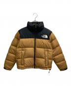 THE NORTH FACEザ ノース フェイス）の古着「ヌプシ ジャケット」｜ブラウン×ブラック