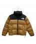 THE NORTH FACE（ザ ノース フェイス）の古着「ヌプシ ジャケット」｜ブラウン×ブラック