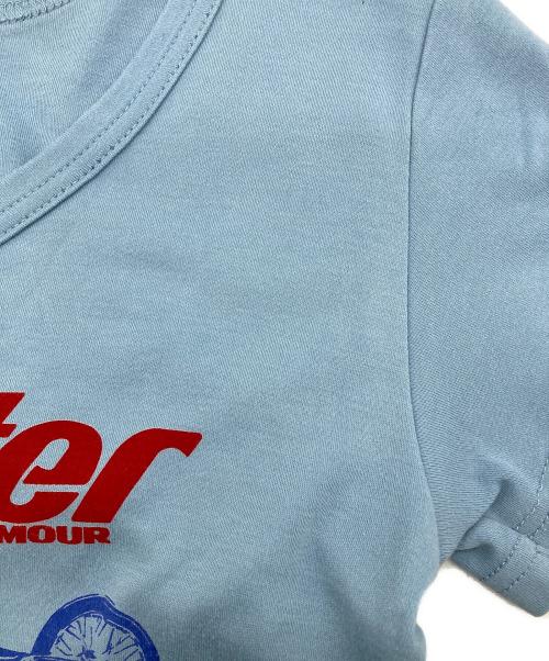 Hysteric Glamour（ヒステリックグラマー）Hysteric Glamour (ヒステリックグラマー) SPEEDSTER チビTシャツ ブルー サイズ:FREEの古着・服飾アイテム