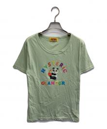 Hysteric Glamour（ヒステリックグラマー）の古着「PANDA HOUSE Tシャツ」｜グリーン