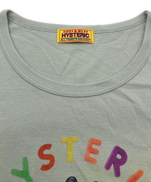 Hysteric Glamour（ヒステリックグラマー）Hysteric Glamour (ヒステリックグラマー) PANDA HOUSE Tシャツ グリーン サイズ:FREEの古着・服飾アイテム
