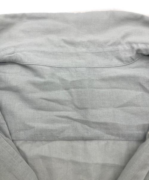 MARGARET HOWELL（マーガレットハウエル）MARGARET HOWELL (マーガレットハウエル) COTTON CHIFFON プルオーバーシャツ ブルー サイズ:2の古着・服飾アイテム