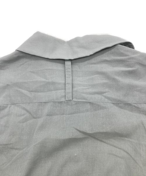 MARGARET HOWELL（マーガレットハウエル）MARGARET HOWELL (マーガレットハウエル) COTTON CHIFFON プルオーバーシャツ ブルー サイズ:2の古着・服飾アイテム