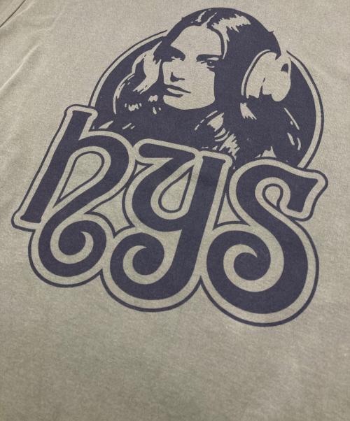 Hysteric Glamour（ヒステリックグラマー）Hysteric Glamour (ヒステリックグラマー) FUTURE DAYS Tシャツ カーキ サイズ:XLの古着・服飾アイテム