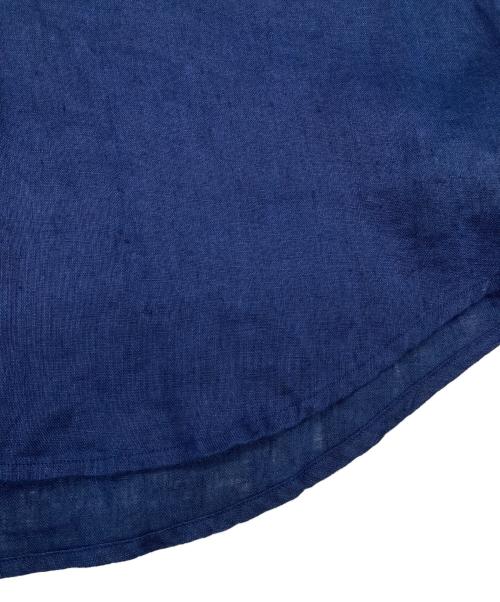 POLO RALPH LAUREN（ポロ・ラルフローレン）POLO RALPH LAUREN (ポロ・ラルフローレン) リネンシャツ ネイビー サイズ:Sの古着・服飾アイテム