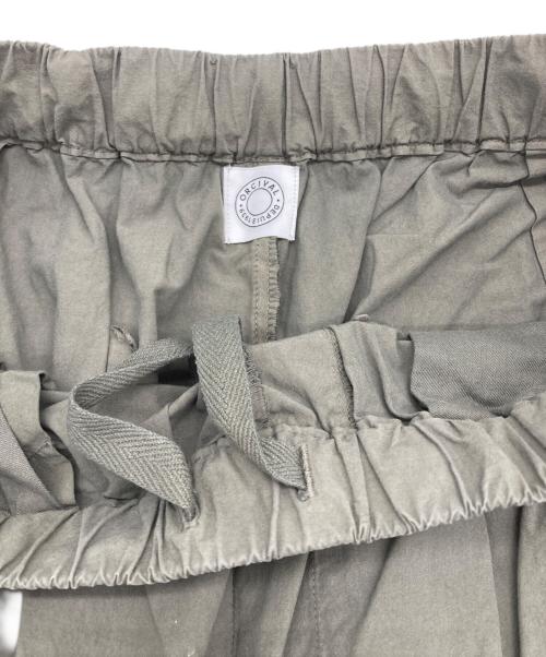 ORCIVAL（オーシバル）ORCIVAL (オーシバル) EASY PANTS カーキ サイズ:5の古着・服飾アイテム