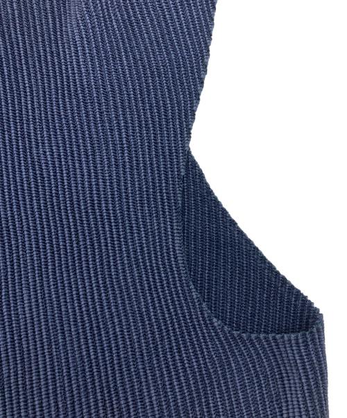 SPECCHIO（スペッチオ）SPECCHIO (スペッチオ) プリーツカーディガン ネイビー サイズ:Lの古着・服飾アイテム