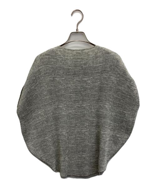 SPECCHIO（スペッチオ）SPECCHIO (スペッチオ) プリーツカットソー グレー サイズ:Lの古着・服飾アイテム