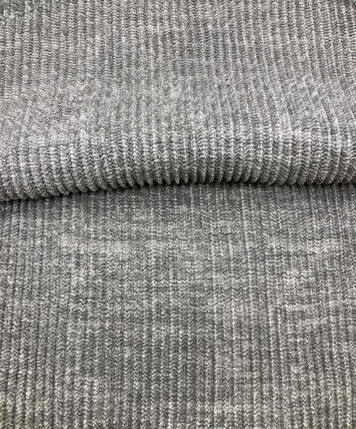 SPECCHIO（スペッチオ）SPECCHIO (スペッチオ) プリーツカットソー グレー サイズ:Lの古着・服飾アイテム