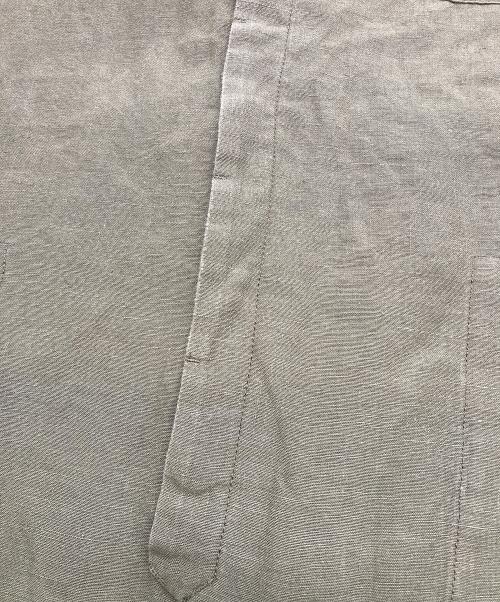 TISSU（ティシュ）TISSU (ティシュ) フレンチリネン半袖比翼オールインワン グリーン サイズ:Freeの古着・服飾アイテム