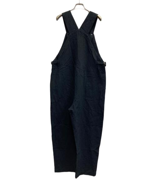 atelier naruse（アトリエナルセ）ATELIER NARUSE (アトリエナルセ) cotton linen slab overalls-pants ネイビー サイズ:FREEの古着・服飾アイテム
