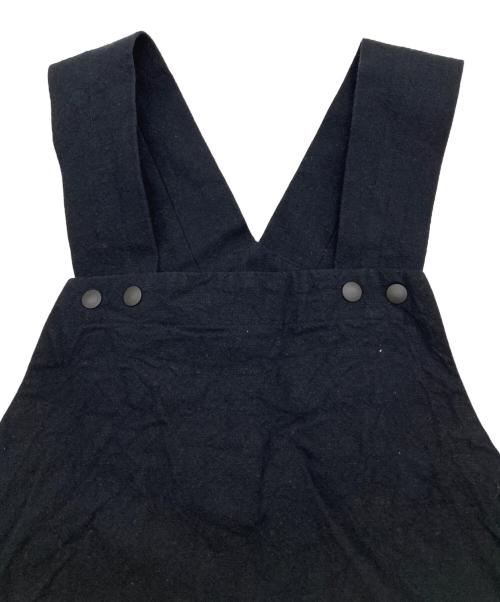 atelier naruse（アトリエナルセ）ATELIER NARUSE (アトリエナルセ) cotton linen slab overalls-pants ネイビー サイズ:FREEの古着・服飾アイテム