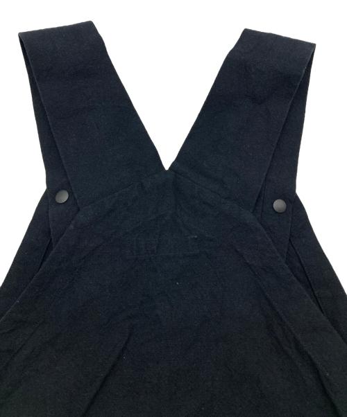atelier naruse（アトリエナルセ）ATELIER NARUSE (アトリエナルセ) cotton linen slab overalls-pants ネイビー サイズ:FREEの古着・服飾アイテム