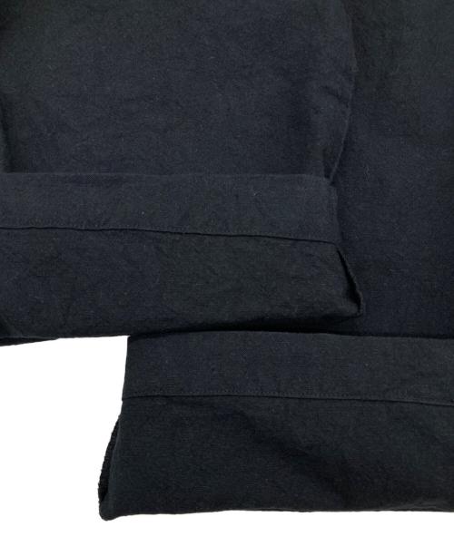 atelier naruse（アトリエナルセ）ATELIER NARUSE (アトリエナルセ) cotton linen slab overalls-pants ネイビー サイズ:FREEの古着・服飾アイテム
