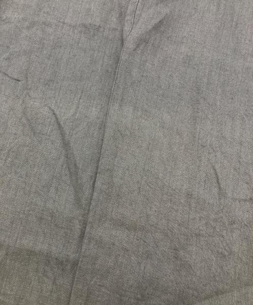 fog linen work（フォグリネンワーク）fog linen work (フォグリネンワーク) リネンワイドパンツ グレー サイズ:FREEの古着・服飾アイテム