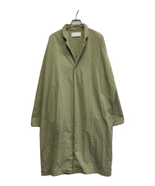 MUYA（ムヤ）MUYA (ムヤ) ナイロンコート グリーン サイズ:4の古着・服飾アイテム