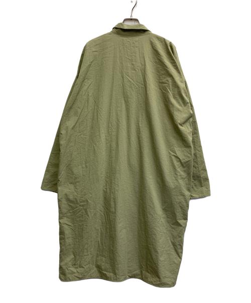 MUYA（ムヤ）MUYA (ムヤ) ナイロンコート グリーン サイズ:4の古着・服飾アイテム