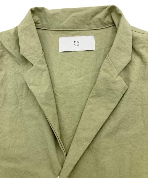 MUYA（ムヤ）MUYA (ムヤ) ナイロンコート グリーン サイズ:4の古着・服飾アイテム