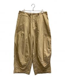 Needles（ニードルズ）の古着「H.D. Pant - Military ヒザデルパンツ」｜ベージュ