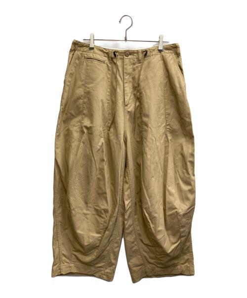 Needles（ニードルズ）Needles (ニードルズ) H.D. Pant - Military ヒザデルパンツ ベージュ サイズ:Lの古着・服飾アイテム