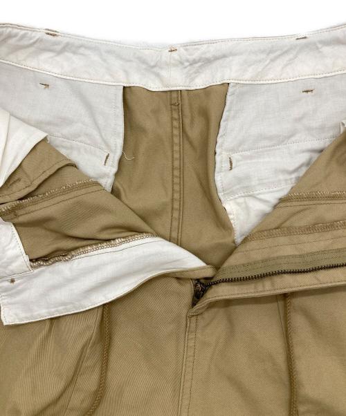 Needles（ニードルズ）Needles (ニードルズ) H.D. Pant - Military ヒザデルパンツ ベージュ サイズ:Lの古着・服飾アイテム