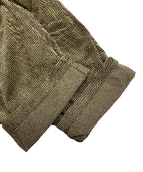 atelier naruse（アトリエナルセ）atelier naruse (アトリエナルセ) cotton corduroy pants カーキ サイズ:42の古着・服飾アイテム