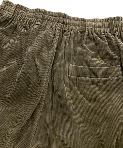 atelier naruse（アトリエナルセ）atelier naruse (アトリエナルセ) cotton corduroy pants カーキ サイズ:42の古着・服飾アイテム