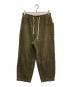 atelier naruse（アトリエナルセ）の古着「cotton corduroy pants」｜カーキ