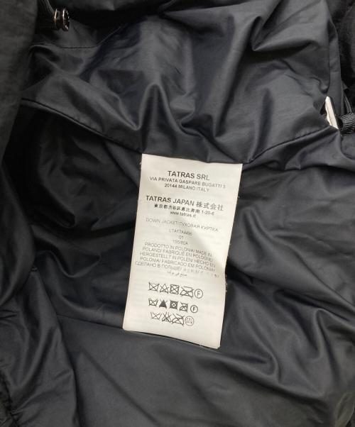 TATRAS（タトラス）TATRAS (タトラス) POLITEAMA DOWN COAT ブラック サイズ:01の古着・服飾アイテム