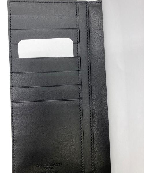 Saint Laurent Paris（サンローランパリ）Saint Laurent Paris (サンローランパリ) 長財布 ブラックの古着・服飾アイテム
