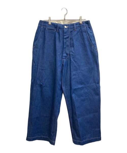 E.TAUTZ（イートーツ）E.TAUTZ (イートーツ) CORE FIELD TROUSERS インディゴ サイズ:32の古着・服飾アイテム