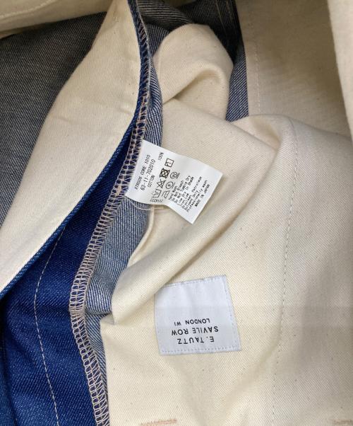 E.TAUTZ（イートーツ）E.TAUTZ (イートーツ) CORE FIELD TROUSERS インディゴ サイズ:32の古着・服飾アイテム