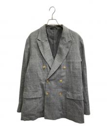BLURHMS（ブラームス）の古着「6B BLAZER-WOOL TROPICAL」｜グレー