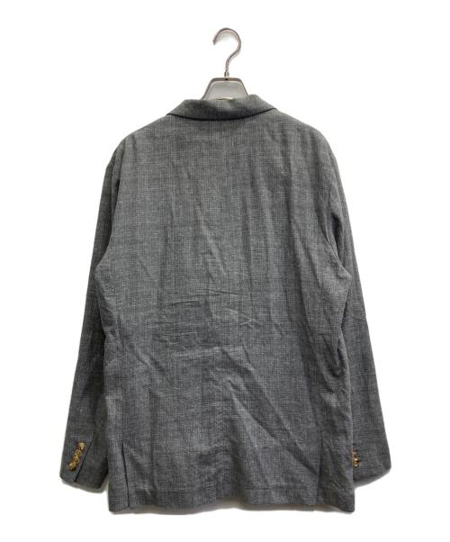 BLURHMS（ブラームス）blurhms (ブラームス) 6B BLAZER-WOOL TROPICAL グレー サイズ:3の古着・服飾アイテム