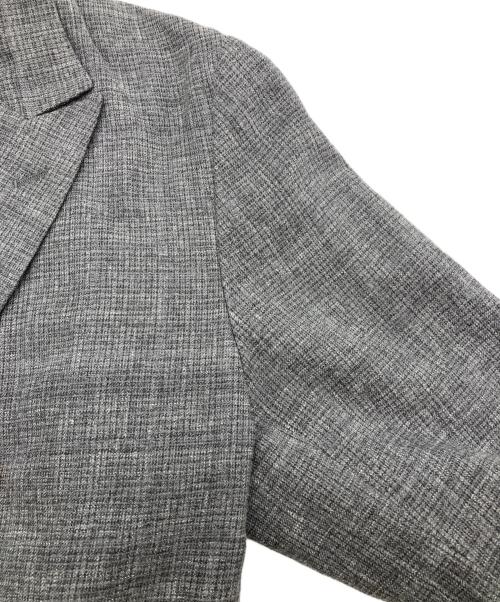 BLURHMS（ブラームス）blurhms (ブラームス) 6B BLAZER-WOOL TROPICAL グレー サイズ:3の古着・服飾アイテム