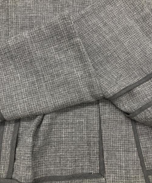 BLURHMS（ブラームス）blurhms (ブラームス) 6B BLAZER-WOOL TROPICAL グレー サイズ:3の古着・服飾アイテム