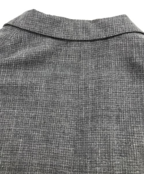BLURHMS（ブラームス）blurhms (ブラームス) 6B BLAZER-WOOL TROPICAL グレー サイズ:3の古着・服飾アイテム