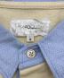 中古・古着 FOLL (フォル) 26SS dry cotton rugby shirt ベージュ×ブルー サイズ:2：6000円