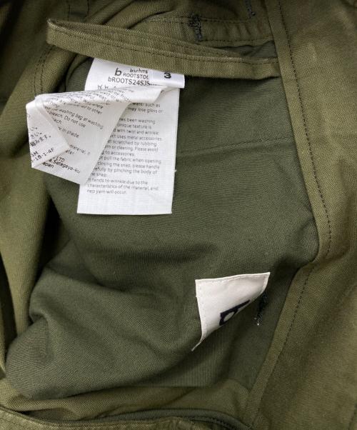blurhms ROOTSTOCK（ブラームスルーツストック）blurhms ROOTSTOCK (ブラームスルーツストック) C/N Oxford Belts Shorts JS オリーブ サイズ:3の古着・服飾アイテム