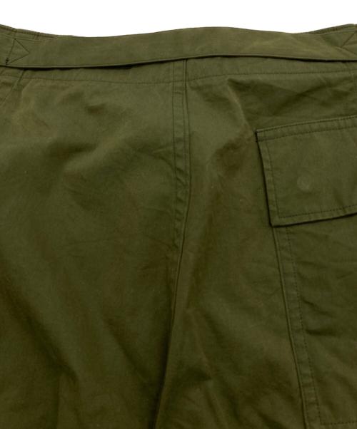 blurhms ROOTSTOCK（ブラームスルーツストック）blurhms ROOTSTOCK (ブラームスルーツストック) C/N Oxford Belts Shorts JS オリーブ サイズ:3の古着・服飾アイテム