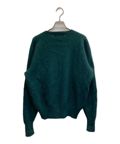 POLO RALPH LAUREN（ポロ・ラルフローレン）POLO RALPH LAUREN (ポロ・ラルフローレン) ウールニット グリーン サイズ:Lの古着・服飾アイテム